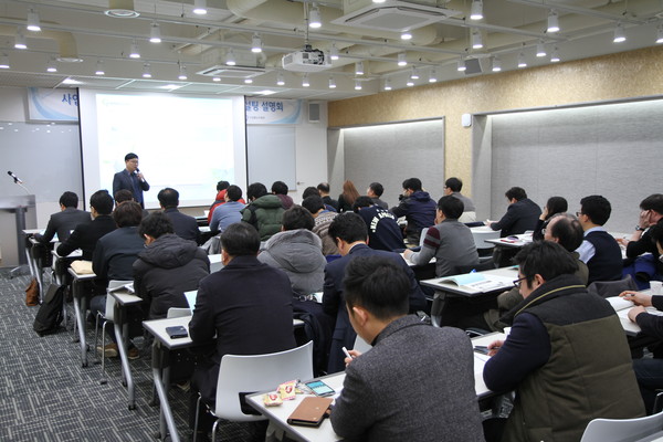 ▲ 충북테크노파크가 26일 도내 기업대표자 및 실무자 80여명을 대상으로 사업화신속지원 추적 ‧ 연계형 컨설팅을 개최했다.ⓒ충북테크노파크