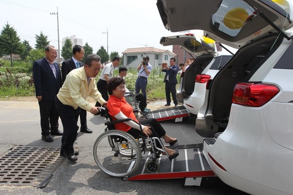 ▲ 예천군이 쾌적한 교통환경 조성에 박차를 가하고 있다. ⓒ예천군 제공