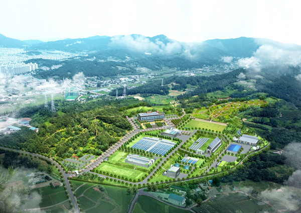 ▲ 청주시 통합정수장 조감도.ⓒ청주시