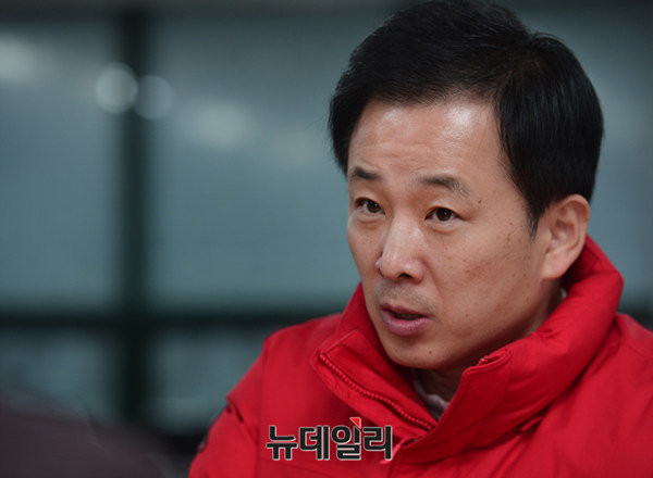 ▲ 유영하 전 국가인권위원회 상임위원은 몇 안되는 진박(眞朴)중의 진박이다. 그는 박 대통령의 마지막 호위무사를 자처했다. ⓒ뉴데일리 정상윤 기자