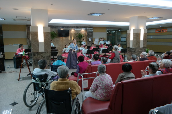 ▲ 국악 위문공연 장면. ⓒ영동군