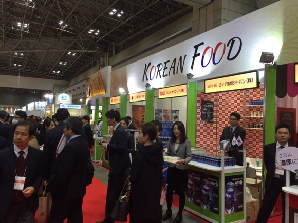 ▲ 한국농수산식품유통공사는 12일까지 일본 도쿄에서 열리는 '슈퍼마켓 드레이드쇼 2016'에 참여한다. ⓒ aT 제공