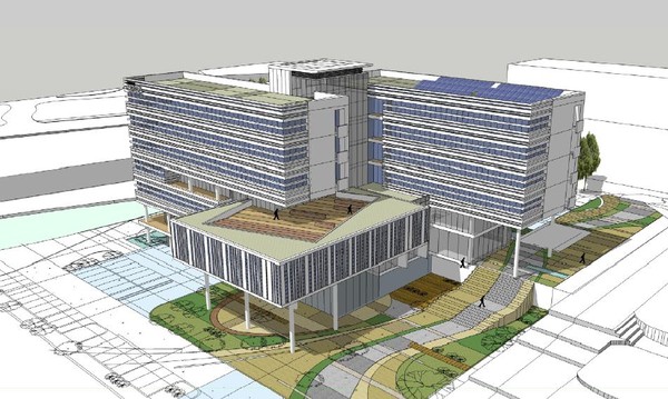 ▲ SB플라자 조감도.ⓒ천안시