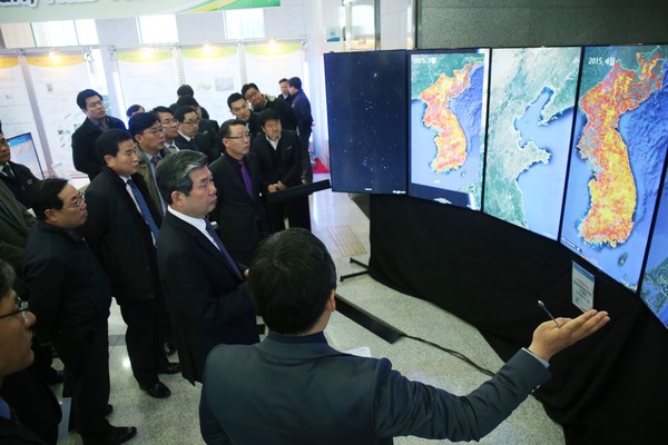 ▲ 최계운 K-wate사장 미래핵심과제 신기술 등 견학ⓒ K-wate