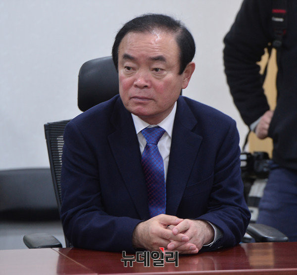 ▲ 국민의당 장병완 정책위의장. ⓒ뉴데일리 정상윤 기자