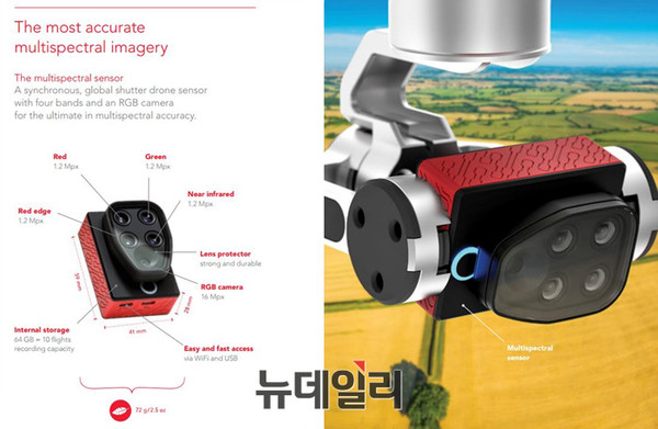 ▲ Parrot Sequoia ⓒParrot 제공