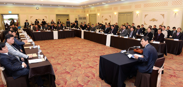 ▲ 충남도체육회가 18일 창립총회를 열고 ‘통합 체육회’  일원화 하기로 했다.ⓒ충남도