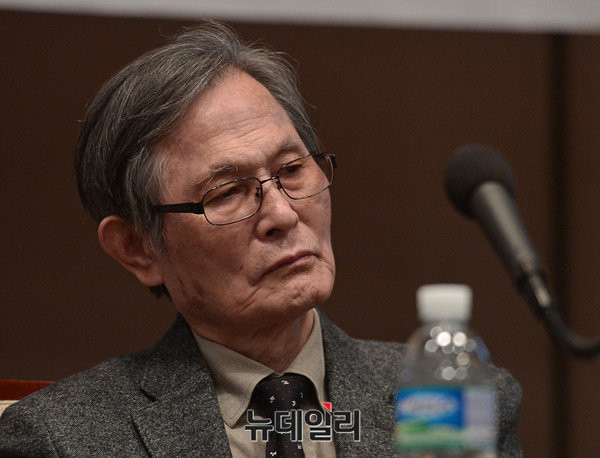 ▲ 제주4.3사건 관련 대하소설을 집필한 현길언 소설가. ⓒ뉴데일리 정상윤 기자