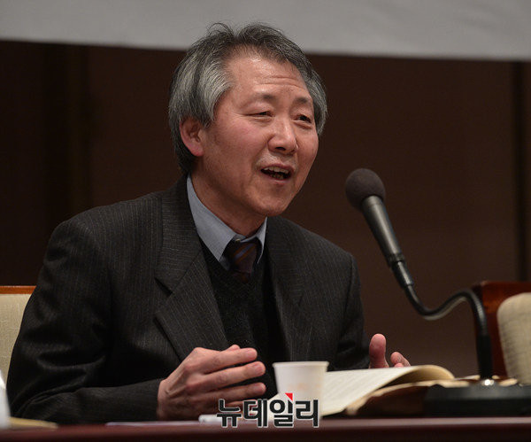 ▲ 양동안 한국학중앙연구원 명예교수. ⓒ뉴데일리 정상윤 기자