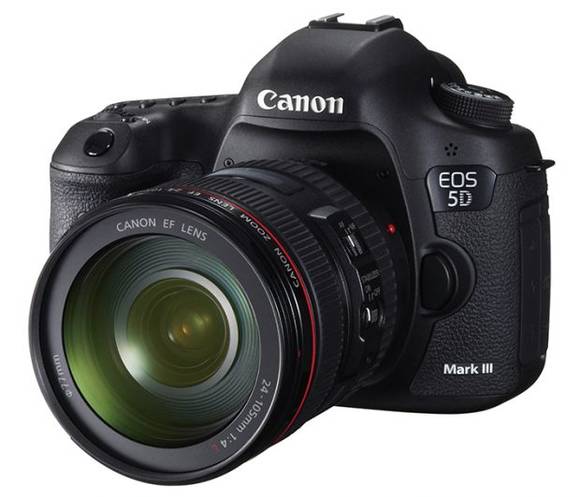 ▲ 캐논 DSLR 카메라 '5D Mark Ⅲ'. ⓒ캐논코리아컨슈머이미징