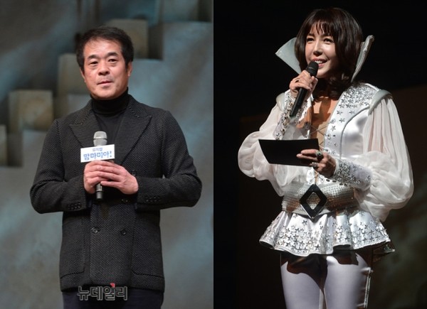 ▲ ⓒ박명성 예술총감독(좌), 배우 전수경(우)