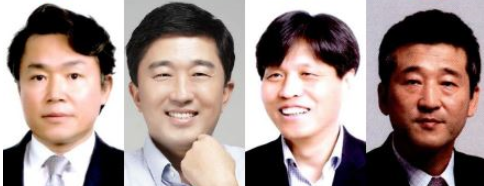 ▲ 유성갑 지역 출마의사를 밝힌 더민주당 에비후보들(좌로부터 윤기석,이종인,조승래,최명길)ⓒ더민주당