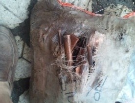 ▲ 북 중 국경에서 거래되는 밀수품(구리) / 자료사진