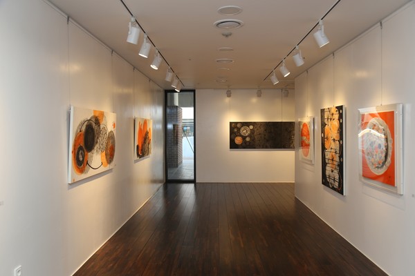 ▲ ‘이애리 초대展’ 전시장 내부 모습ⓒ금오공대 제공