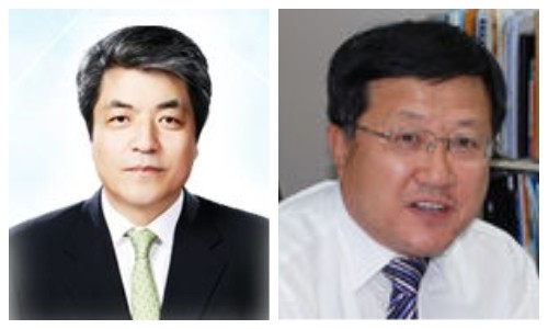 ▲ 이용석 대표이사(왼쪽), 박민순 상무이사.ⓒ청주문화방송 캡쳐
