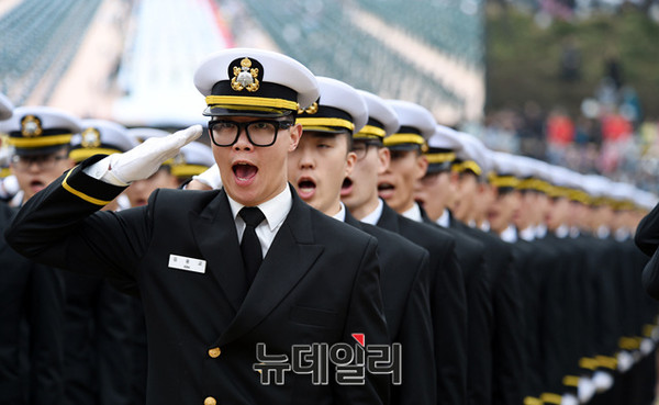 ▲ 2016년 합동임관식 모습.ⓒ국방부