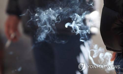 ▲ 건보공단이 조직한 '범국민흡연 폐해 대책단'이 첫 공식활동으로 4일 담배소송 7차 변론에 나섰다. ⓒ 연합뉴스