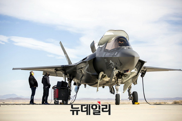 ▲ 점검받는 F-35B.ⓒ록히드마틴