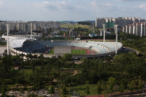 ▲ 사진은 천안종합운동장 모습.ⓒ천안시