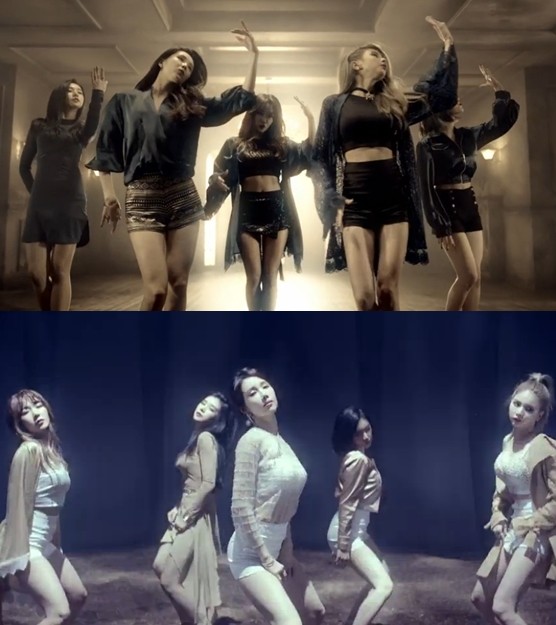 ▲ ⓒ피에스타 '미러' 뮤직비디오 캡처