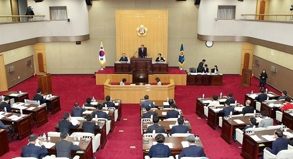 ▲ 충북도의회 정례회 장면 ⓒ충북도의회