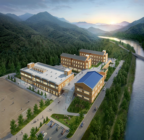 ▲ 단양기숙형중학교 조감도ⓒ단양교육지원청