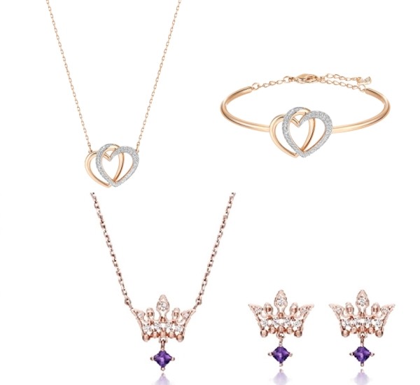 ▲ ⓒ스와로브스키(위), 제이에스티나(아래)