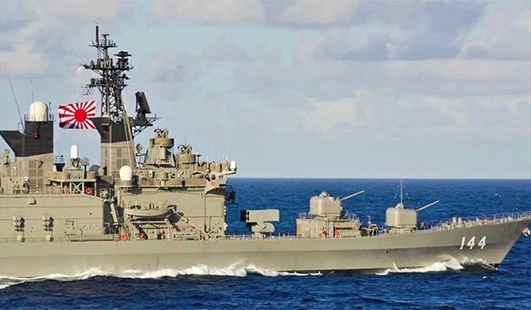 ▲ 日해상자위대의 시라네급 구축함(DDH) 쿠라다. ⓒ월드밀리터리파워 유튜브 채널 캡쳐