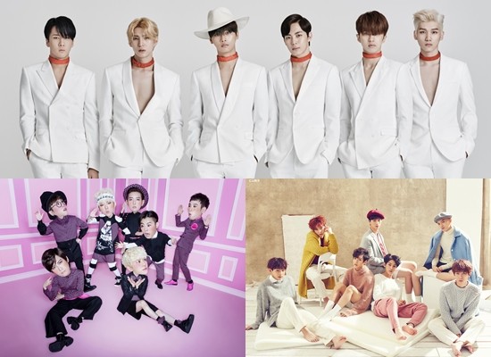 ▲ ⓒ젤리피쉬, 세븐시즌스, 큐브엔터테인먼트 제공