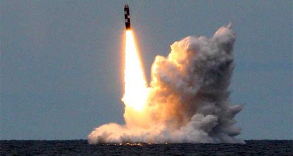 ▲ 러시아의 신형 SLBM인 RSM-56 불라바(Bulava) 시험발사 장면. ⓒ위키피디아 공개사진