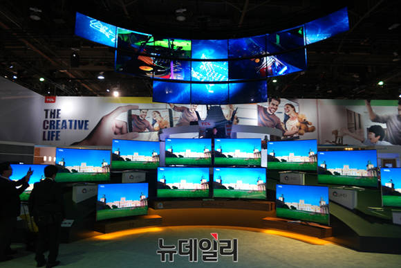 ▲ CES 2016에 참가한 중국 TV 제조사 TCL. ⓒ뉴데일리 윤진우 기자