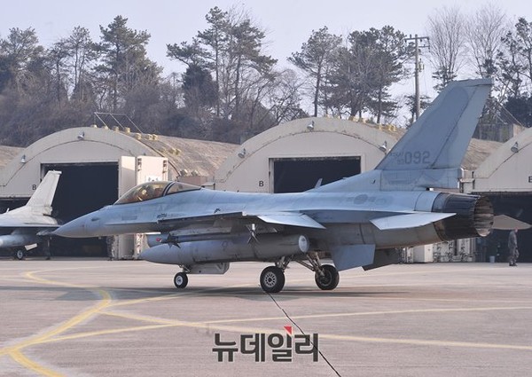 ▲ F-16C(사진).ⓒ뉴데일리 정재훈 사진기자
