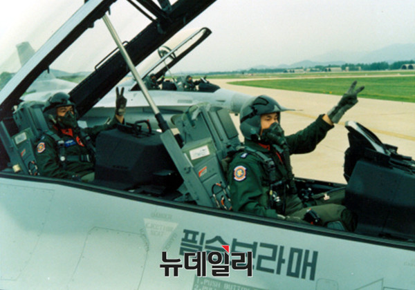 ▲ F-16D(동형기종)도입당시 모습.ⓒ공군