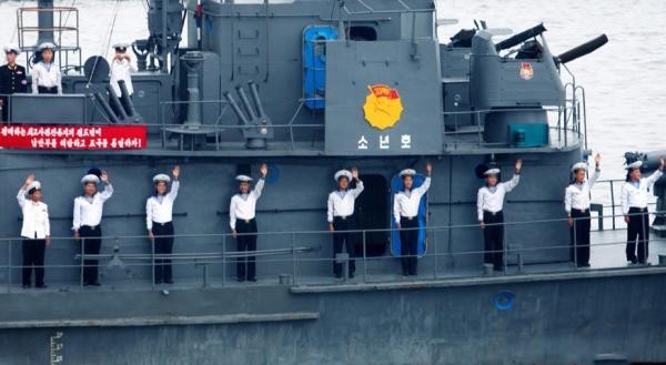 ▲ 북한 해군 훈련받는 청소년 병사들.(자료사진)