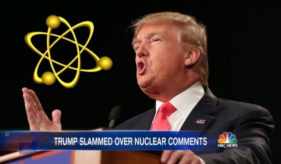 ▲ 美언론들은 "한미일 정상회의 직후 美백악관이 브리핑을 통해 트럼프의 한일 핵무장 발언을 강하게 비판했다"고 보도했다. ⓒ美NBC뉴스 보도화면 캡쳐