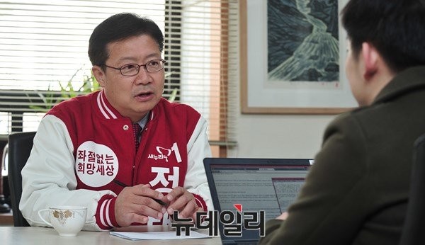 ▲ 서울 성북갑에 출마하는 새누리당 정태근 후보는 "공동체 위해 꼭 필요한 정치인이란 평가를 받고 싶다"고 밝혔다. ⓒ뉴데일리 이종현 기자