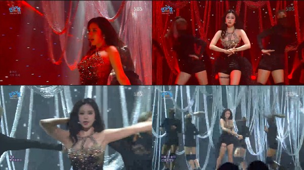 ▲ ⓒSBS '인기가요' 캡처