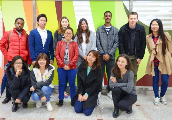 ▲ 외국인 우수자비 장학생에 선발된 세명대 유학생들.ⓒ세명대