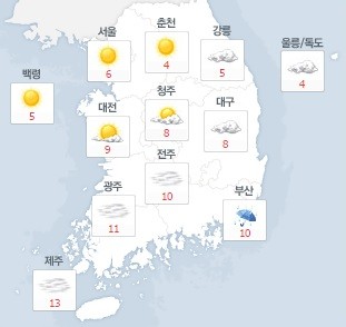 ▲ ⓒ기상청홈페이지 캡처