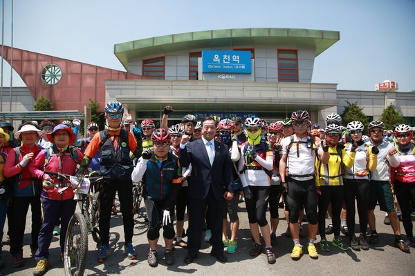 ▲ 옥천군이 ‘자전거의 날’ 행사를 16일 갖는다.ⓒ옥천군