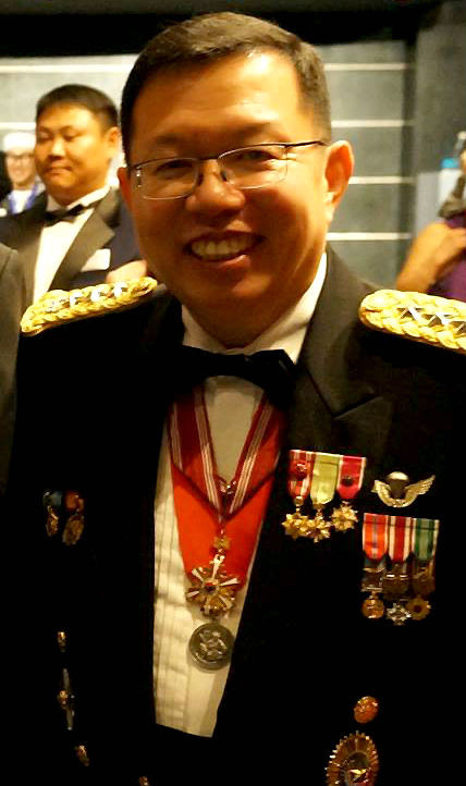 ▲ 제45회 명예 육성 장병 치하 행사 (45th Annual Six Star Salute Gala) 참석중인 전인범 1군 부사령관 ⓒ 전인범 페이스북 캡쳐