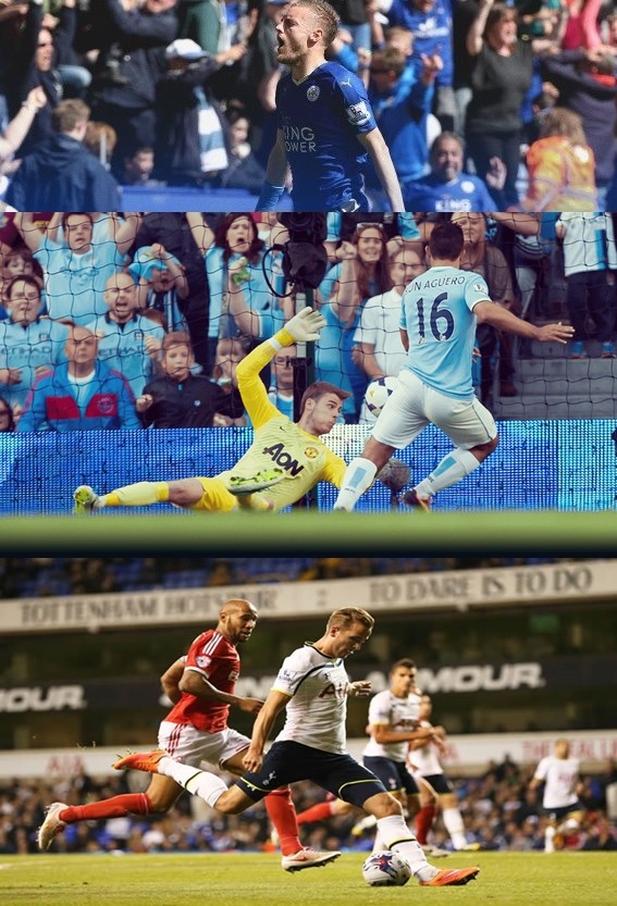 ▲ ⓒ레스터시티, 맨체스터시티, 토트넘 홋스퍼 공식 홈페이지