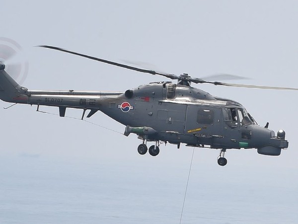 ▲ 해군이 운용중인 링스 대잠헬기.ⓒ해군