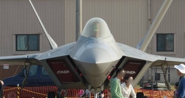 ▲ F-22 랩터 전투기. ⓒ순정우 뉴데일리 기자