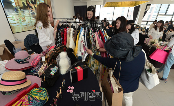 ▲ 스타애장품 코너 ⓒ 뉴데일리 정상윤