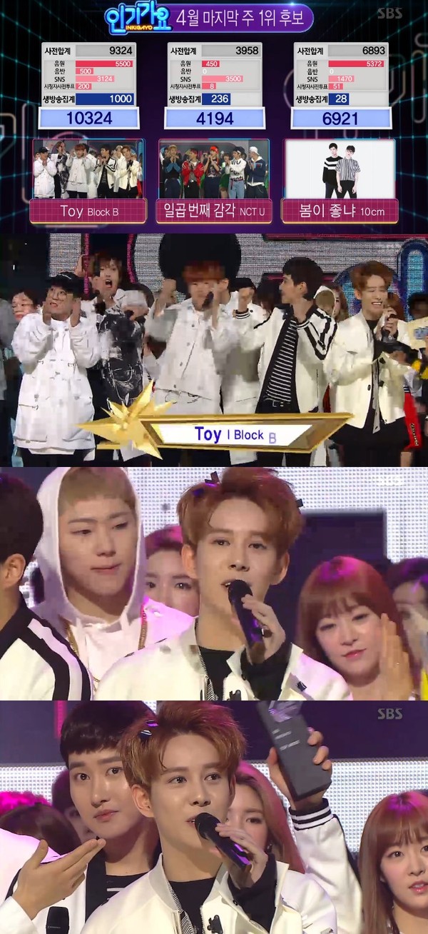 ▲ ⓒSBS '인기가요' 캡처