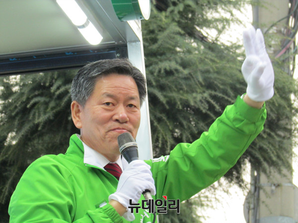 ▲ 국민의당 주승용 원내대표. ⓒ여수(전남)=뉴데일리 정도원 기자