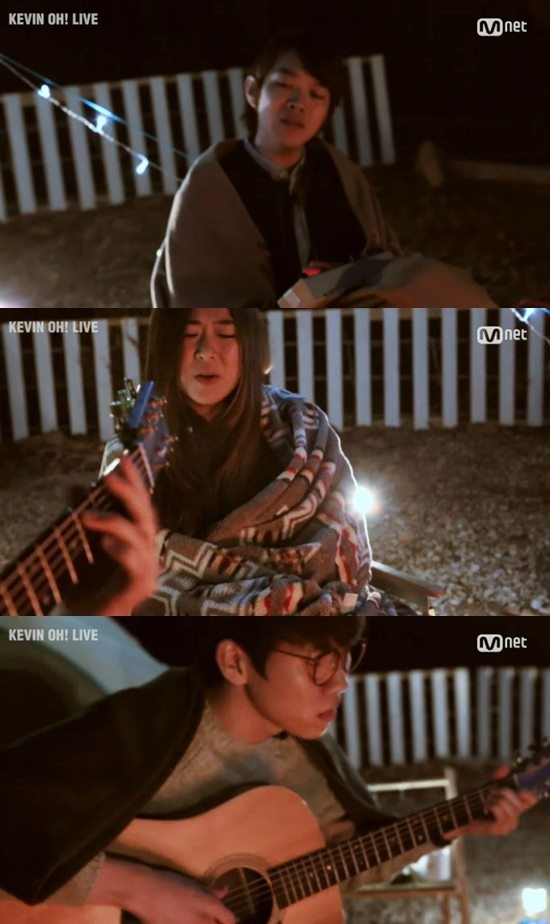 ▲ ⓒMnet 'KEVIN OH! LIVE' 캡처