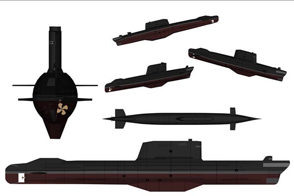 ▲ 북한이 舊소련이었던 국가로부터 수입한 것으로 알려진 '골프'급 잠수함의 외형. SLBM을 장착할 수 있는 마지막 재래식 잠수함이다. ⓒ위키피디아 공개사진.