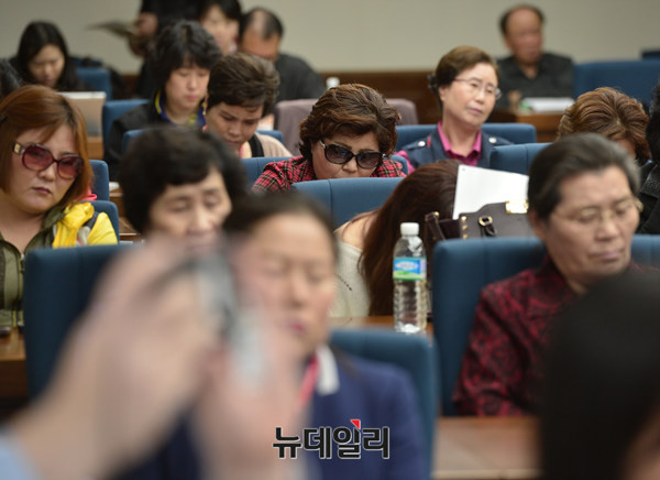 ▲ 격려사하는 북한자유연합 수잔솔티 대표 ⓒ 뉴데일리 정상윤